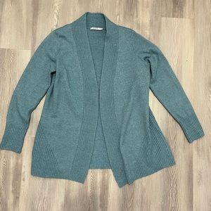 Rickis antique blue cardigan sweater size large